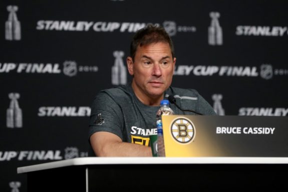 Head coach Bruce Cassidy