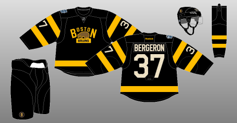 Boston Bruins 2016 Winter Classic sweater