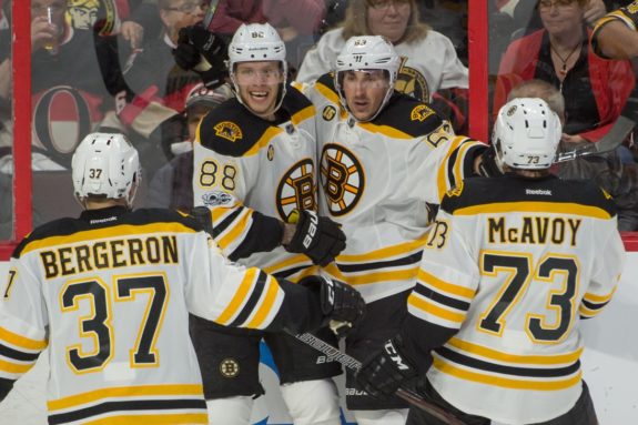 Brad Marchand, David Pastrnak, Boston Bruins