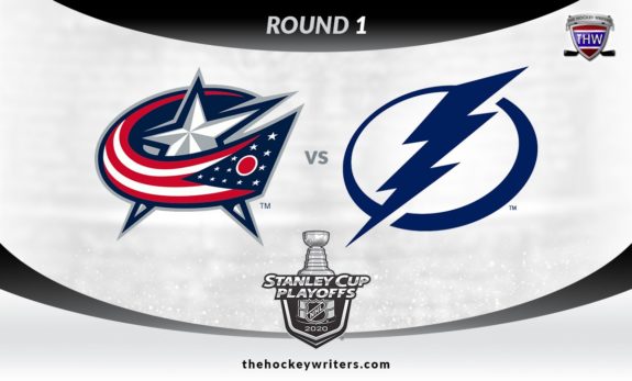 2020 Stanley Cup Playoffs Round 1 Columbus Blue Jackets vs Tampa Bay Lightning