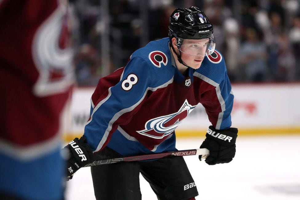 Cale Makar Colorado Avalanche Youth Player Name & Number T