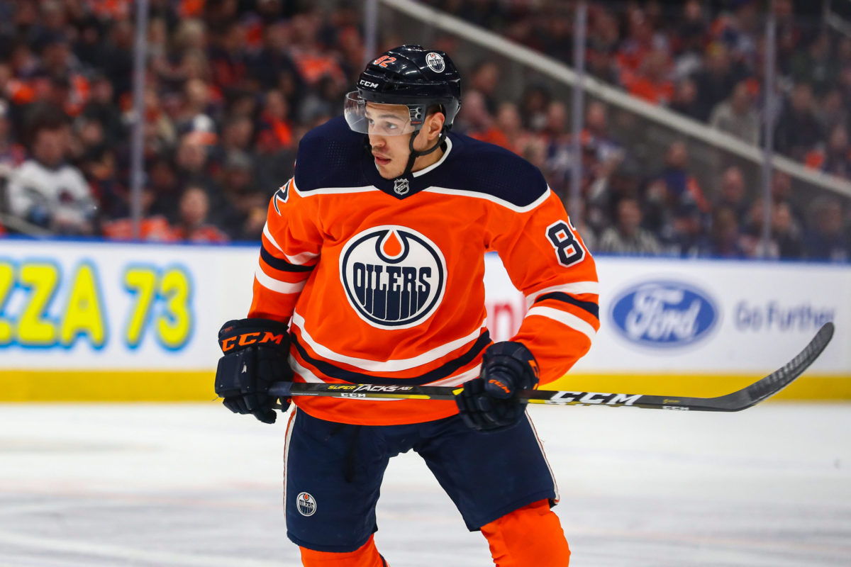 Caleb Jones, former Edmonton Oilers