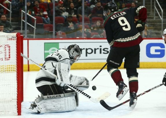 Los Angeles Kings Jack Campbell Arizona Coyotes Clayton Keller