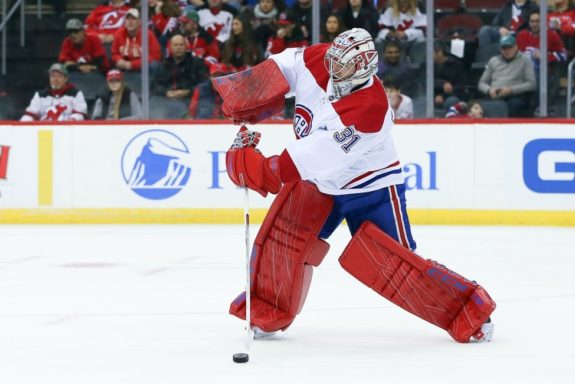 Montreal Canadiens goaltender Carey Price