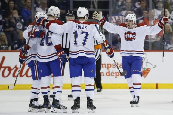 Montreal Canadiens Andrew Shaw Jeff Petry Brett Kulak Artturi Lehkonen