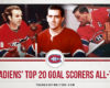 Montreal Canadiens' Top-20 Goal Scorers All-Time