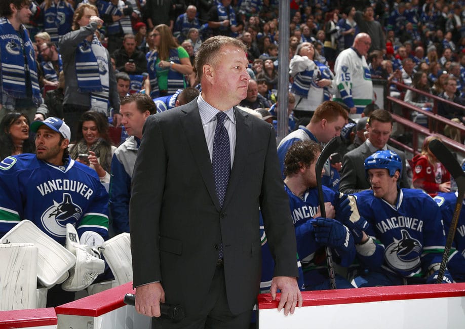 Vancouver Canucks General Manager Mike Gillis