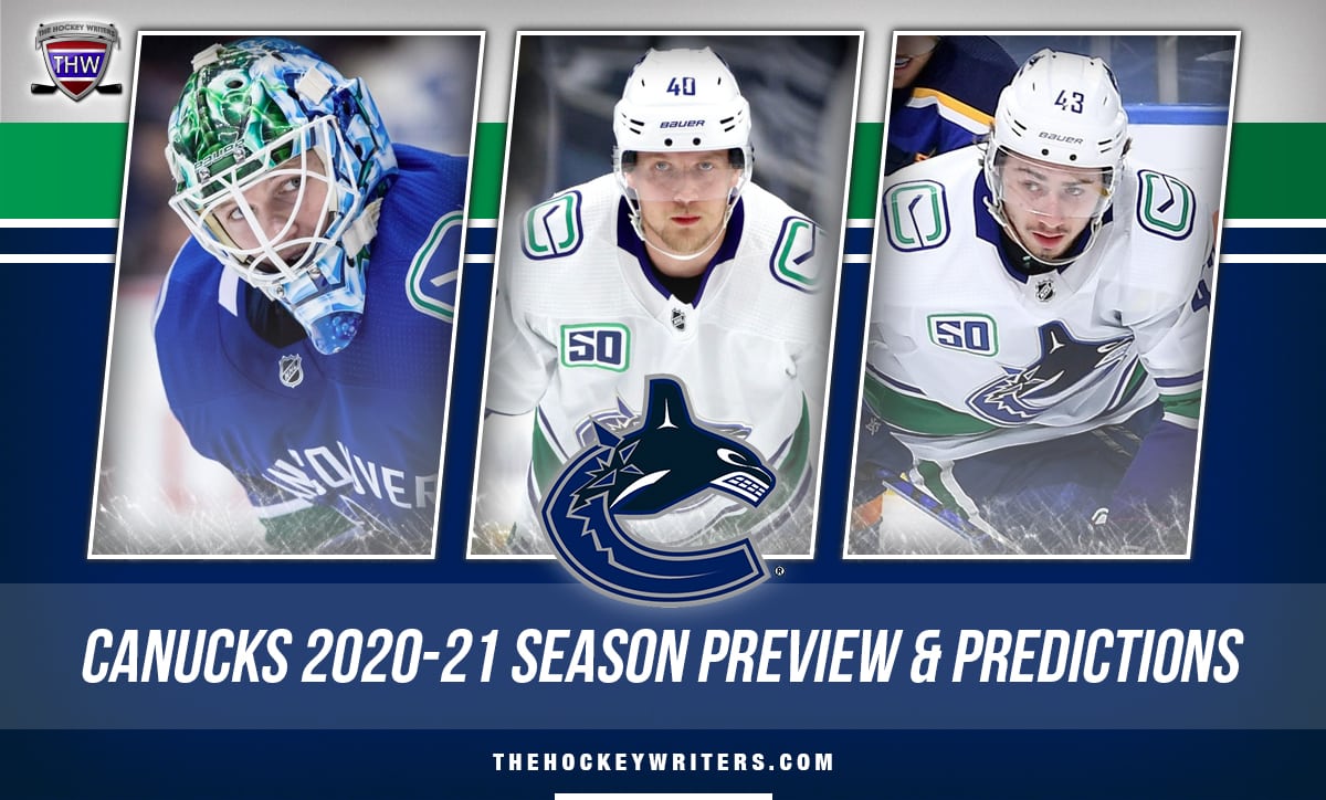 Vancouver Canucks 2020-21 Season Preview & Prediction Pettersson, Hughes and Demko