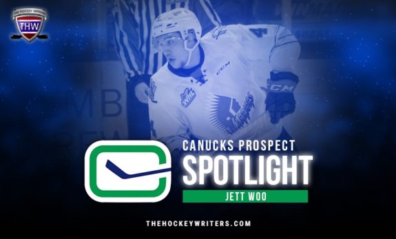 Vancouver Canucks Prospect Spotlight Jet Woo