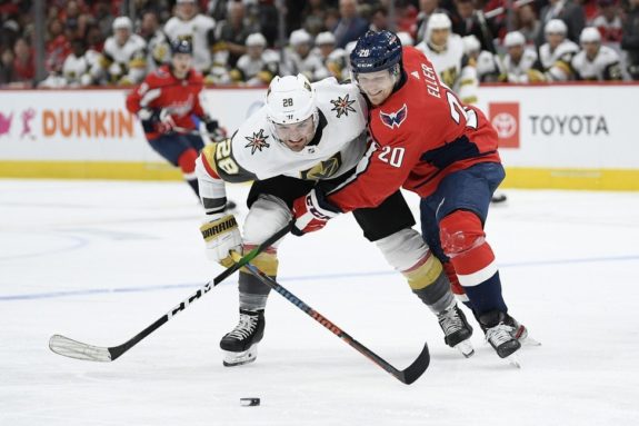 Washington Capitals Lars Eller Vegas Golden Knights William Carrier