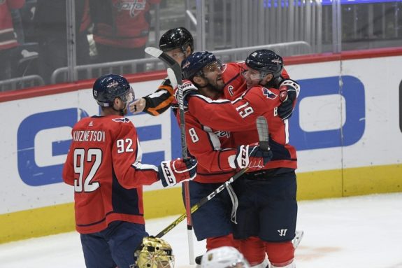 Washington Capitals Nicklas Backstrom Alex Ovechkin Evgeny Kuznetsov