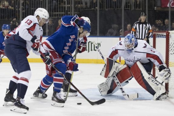 Jakub Vrana, Pheonix Copley, Jimmy Vesey