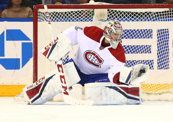 Carey Price of the Montreal Canadiens