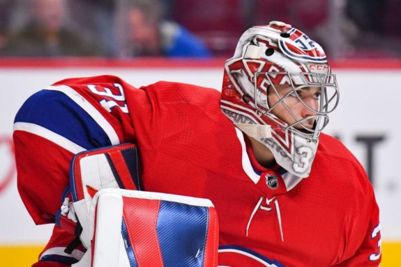 Montreal Canadiens goalie Carey Price