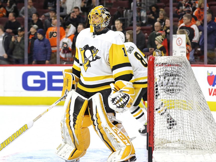 Casey DeSmith Pittsburgh Penguins goaltender