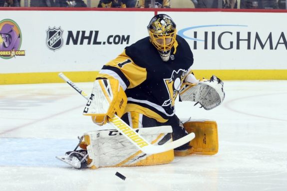 Penguins goaltender Casey DeSmith