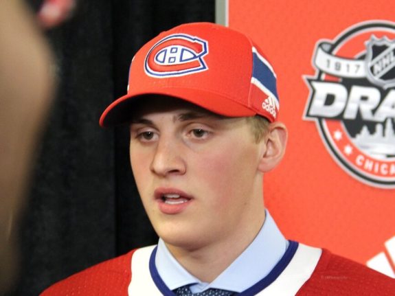Cayden Primeau Montreal Canadiens draft