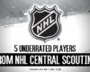 5 Underrated Players from NHL Central Scouting
