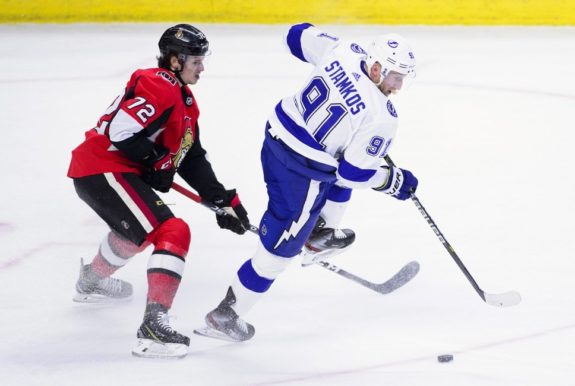 Ottawa Senators and Tampa Bay Lightning.