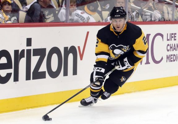 Penguins defenseman Chad Ruhwedel