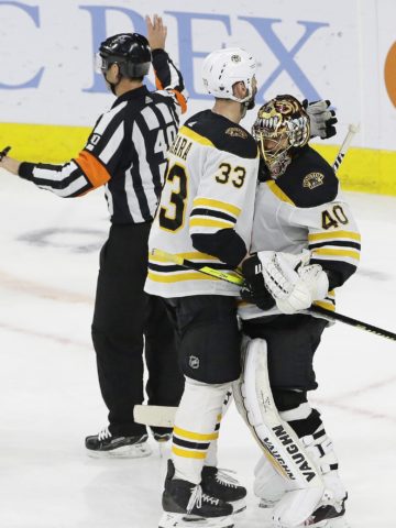 Zdeno Chara, Tuukka Rask