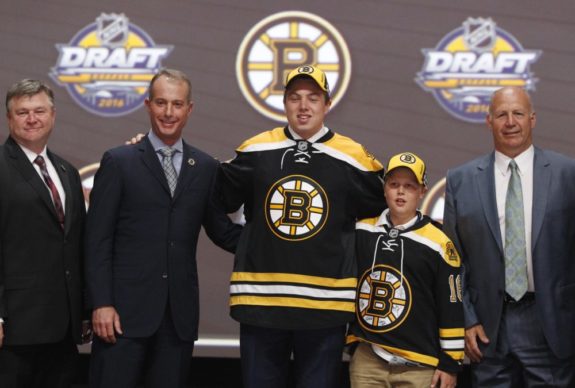 (Timothy T. Ludwig-USA TODAY Sports) Charlie McAvoy just seemed destined to be a Boston Bruin, especially considering he was already playing at Boston University. That was one of only four picks I got completely right.