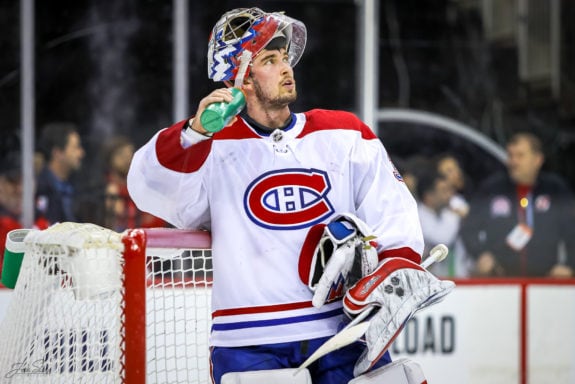 Charlie Lindgren Montreal Canadiens