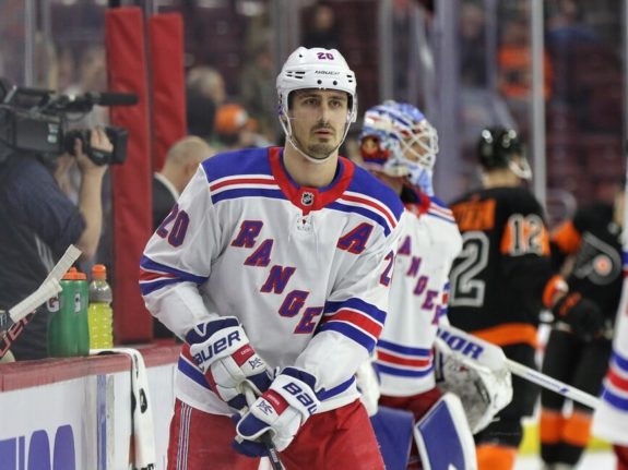 Chris Kreider New York Rangers