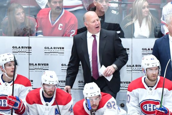 Montreal Canadiens head coach Claude Julien