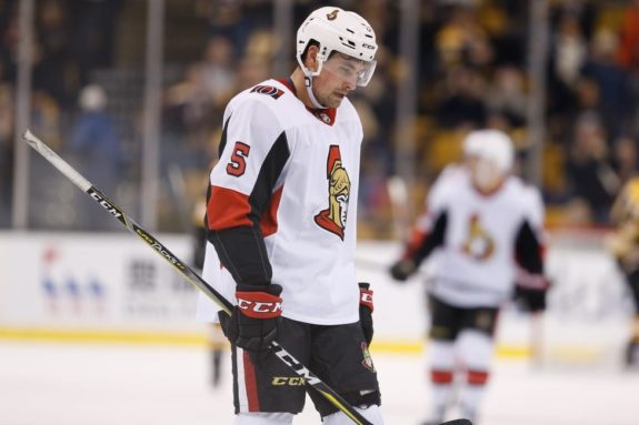 Senators defenseman Cody Ceci