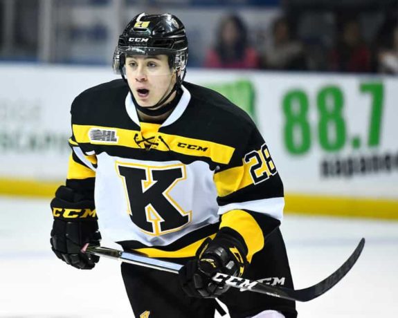 Cody Morgan of the Kingston Frontenacs