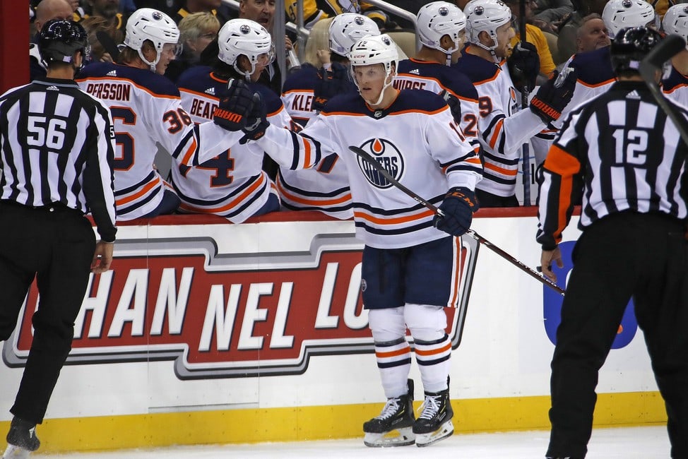 Mourners line streets for MILES as late Oilers player Colby Cave's