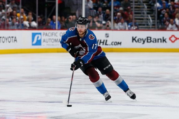 Colorado Avalanche Tyson Jost