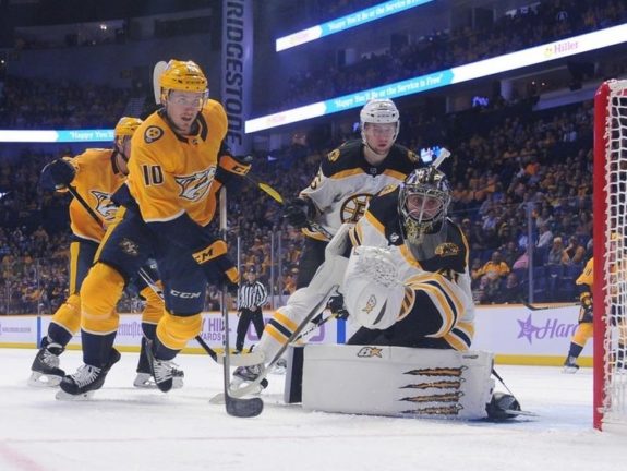 Boston Bruins goaltender Jaroslav Halak.