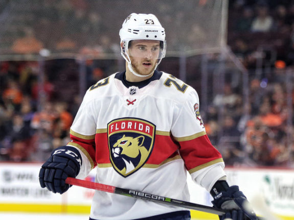 Connor Brickley, Florida Panthers, Expansion Draft