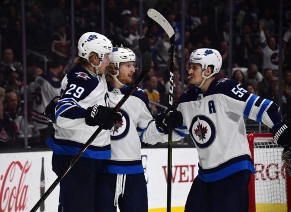 Winnipeg Jets Kyle Connor Patrik Laine Mark Scheifele