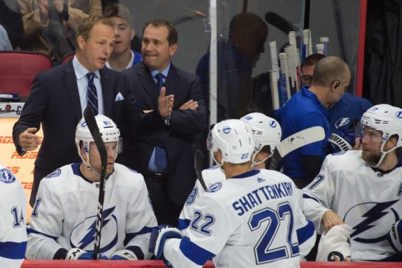 Tampa Bay Lightning head coach Jon Cooper