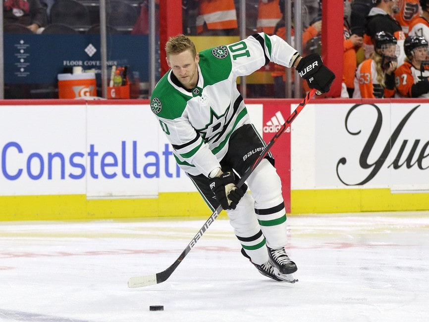 Dallas Stars forward Corey Perry's hardly-worn Winter Classic