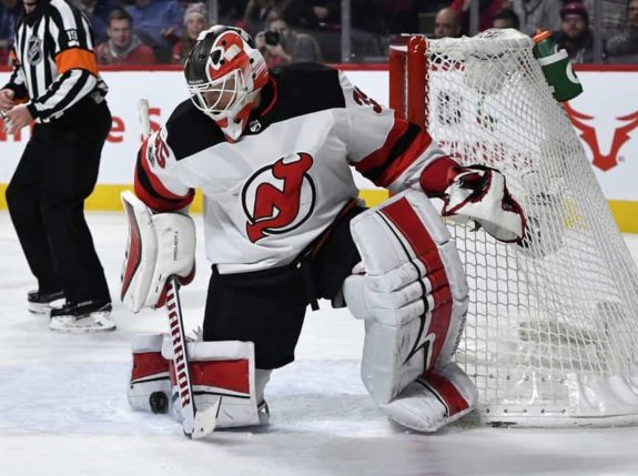 New Jersey Devils goalie Cory Schneider