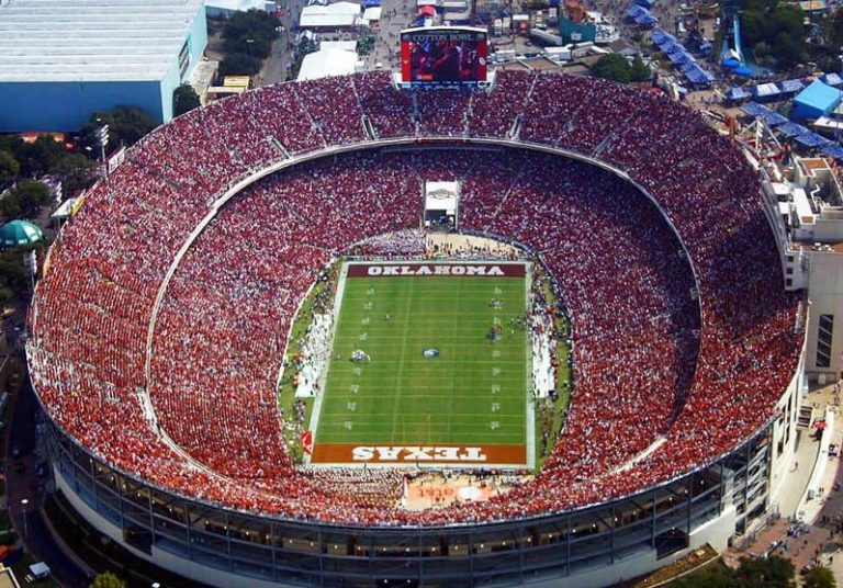 Cotton Bowl Seating Chart For Ou Texas Game