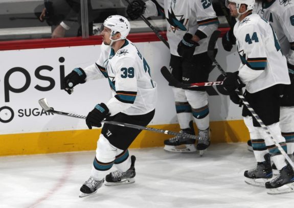 San Jose Sharks center Logan Couture