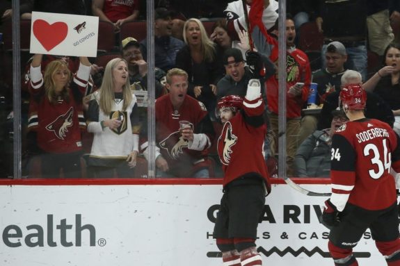 Arizona Coyotes Conor Garland