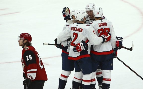 Washington Capitals celebrate