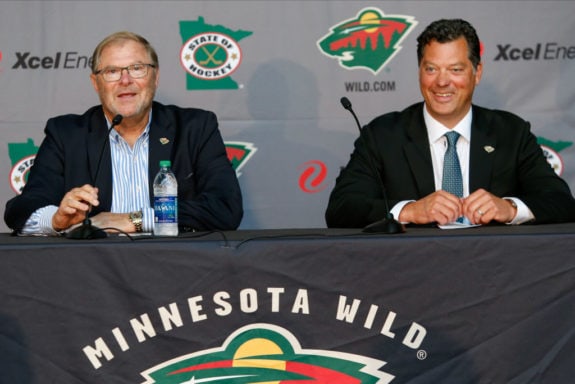 Craig Leipold Minnesota Wild Bill Guerin