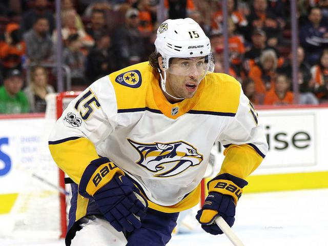 Craig Smith Comes Back to Life for the Nashville Predators