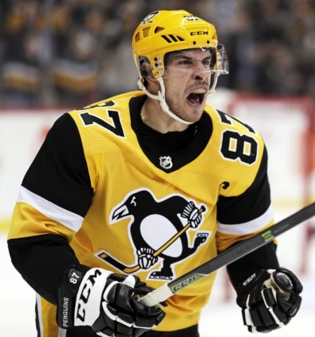 Pittsburgh Penguins' Sidney Crosby