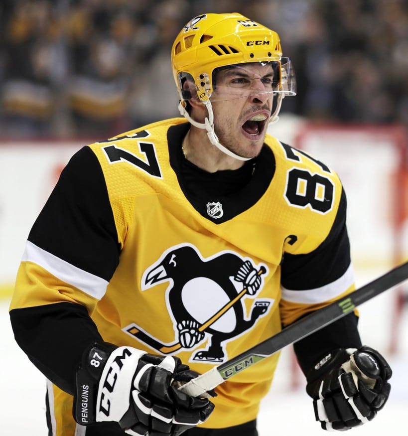 penguins yellow jersey