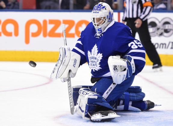 Curtis McElhinney Toronto Maple Leafs