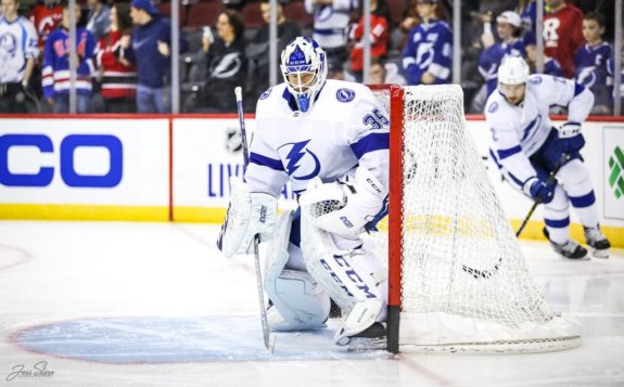 Curtis McElhinney Tampa Bay Lightning