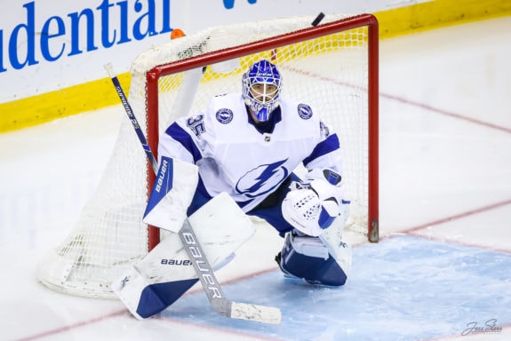 Curtis McElhinney Tampa Bay Lightning